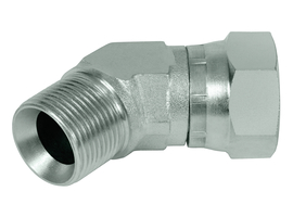 Raccord coudé réglable BSP-BSP 45°