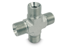 Raccord à visser en croix BSP