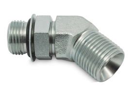 Adaptateur à visser coudé réglable 45° BM-SMR (AGR - ORB)