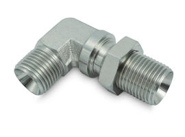 Raccord passe-cloison coudé 90° BSP