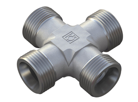Raccord de jonction à visser K corps - zinc-nickel