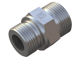 Raccord à visser GE (métrique) corps - zinc-nickel