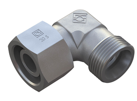 Raccord à visser réglable EW/O corps - zinc-nickel