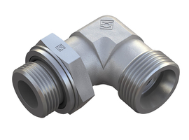 Raccord à visser coudé réglable WE/O (fractionnaire) corps - zinc-nickel