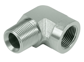 Raccord coudé NPT-NPT 90° (filetage mâle - filetage femelle)