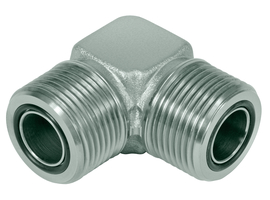 Haakse adapter ORFS-ORFS 90°
