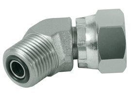 Instelbare hoekadapter ORFS-ORFS 45°