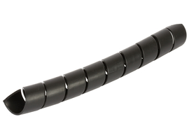 Gaine de protection spiralée PVC SKW noir - RAIL