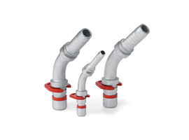 WEO Nippels - 45° slangaansluiting - Serie 712