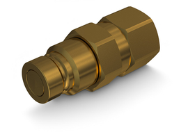 Flat face 2FFI laiton raccord mâle