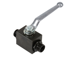 Robinet à boisseau sphérique (modèle bloc)(métrique, série lourde)