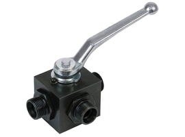 Robinet à boisseau sphérique commutable (métrique, série lourde)