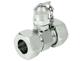 Coupleur de mesure avec raccord de tube en T