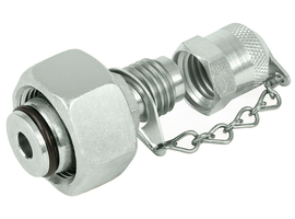 Coupleur de mesure avec raccord de tube DKOL/DKOS