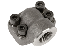 Bride à angle droit filetée 90° 6000 PSI complet