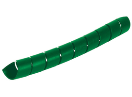 Gaine de protection spiralée PVC SKW vert