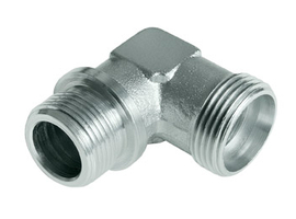 Raccord coudé à visser WE - fractionnaire, corps