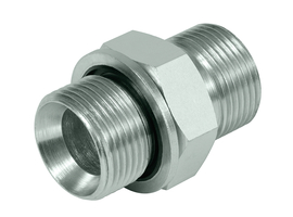 Rechte inschroefadapter BSP-BSP (zacht afdichtend)