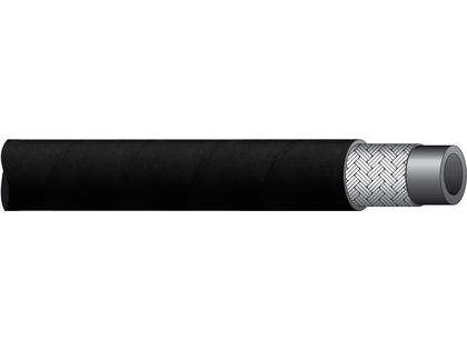 Textielslang 2TE RAIL HOSE