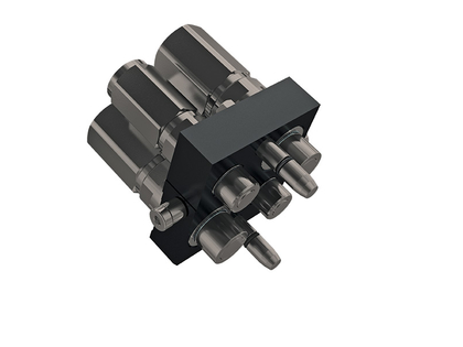Multicouplage série MST510 DN12/19 zinc-nickel raccord mâle